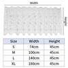 Lace Window Curtains Decorative Short Curtain Whits Half Curtains Sheer Home Door Window Curtains Decorations