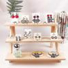 Wooden  Earring Ring Holder Stand Jewelry Holder