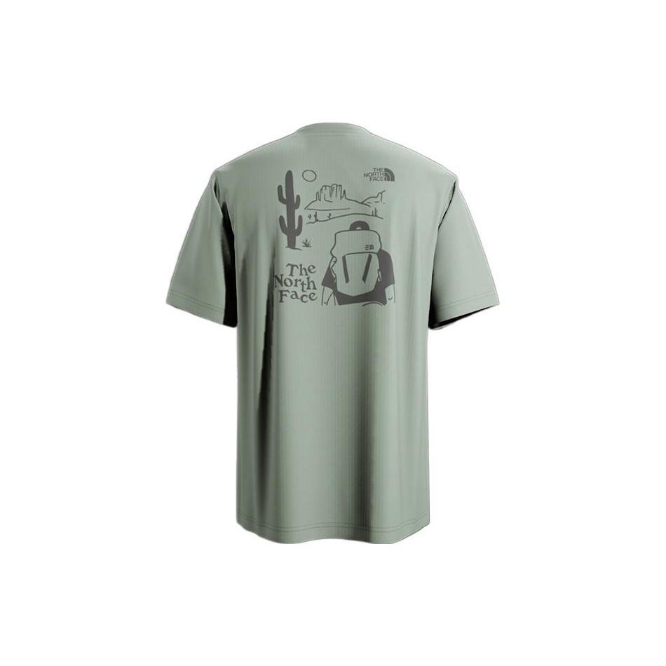THE NORTH FACE SS22 T Shirt Unisex Green NF0A7WDV-3X3