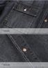 Men's Plus Size Casual Denim Jacket - Versatile Trend for Spring & Autumn