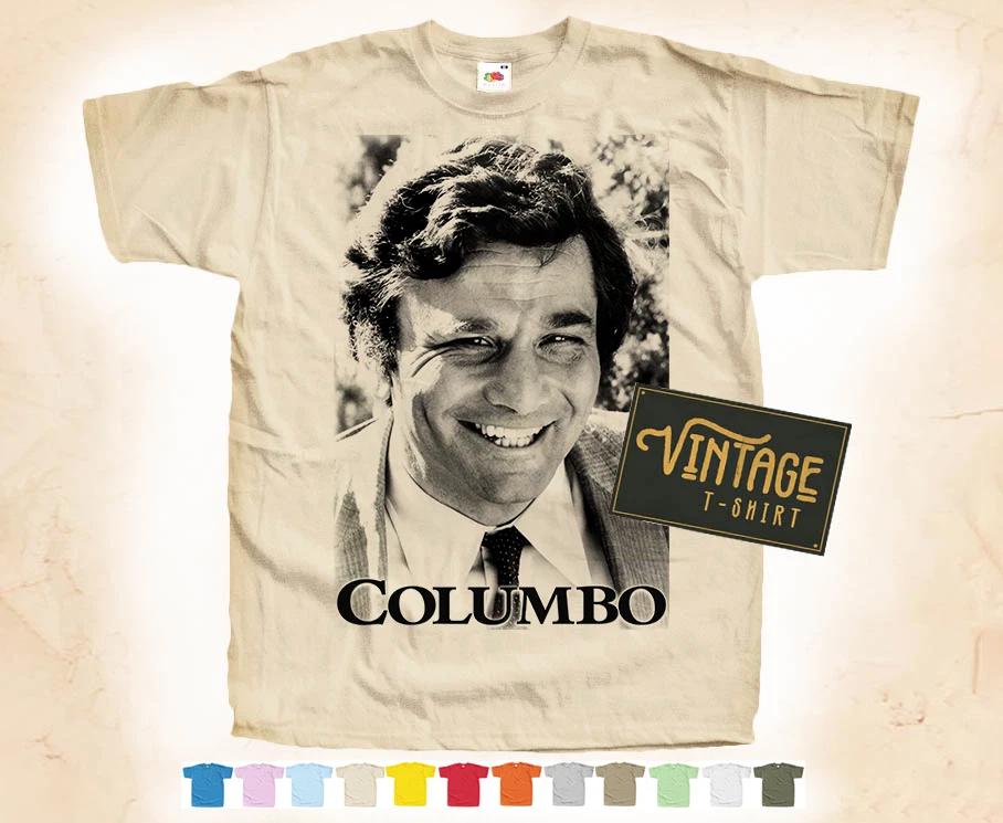 

Black Print COLUMBO vol.1 T-SHIRT Tee Vintage Poster 12 Colors S-5XL S