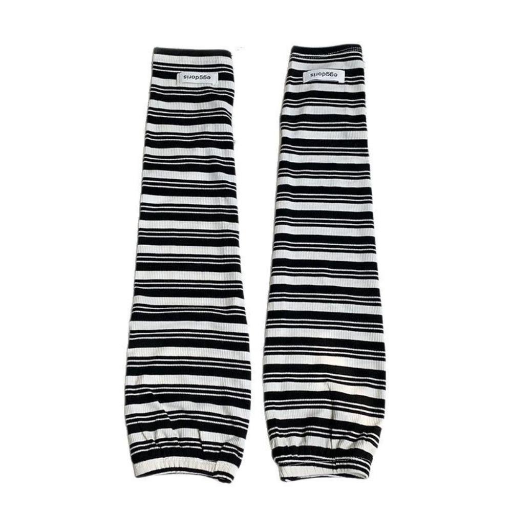 

Arm Protection Sunscreen Sleeve Elastic Summer Cycling Sleeves Striped Ice Sleeves Outdoor style 4