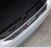Black Car Rear Rubber Bumper Guards Scratch Protector Non-slip Pad Sports Style
