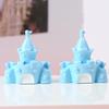 Resin 3D Cartoon Castle Pendant Phone Case Toy Jewelry and Stationery Ornament