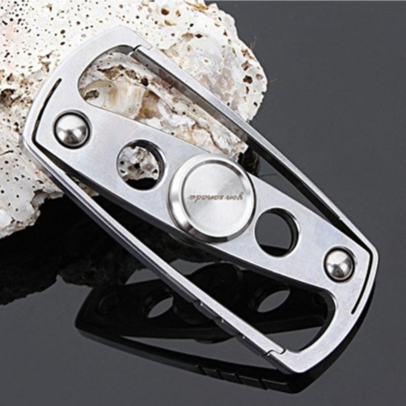 

Fidget Spinner Roller Keychain Metal Hand Fingertip Spinning Top Tip Edc Stress Reducing Toys Anti Anxiety Adults Men Children