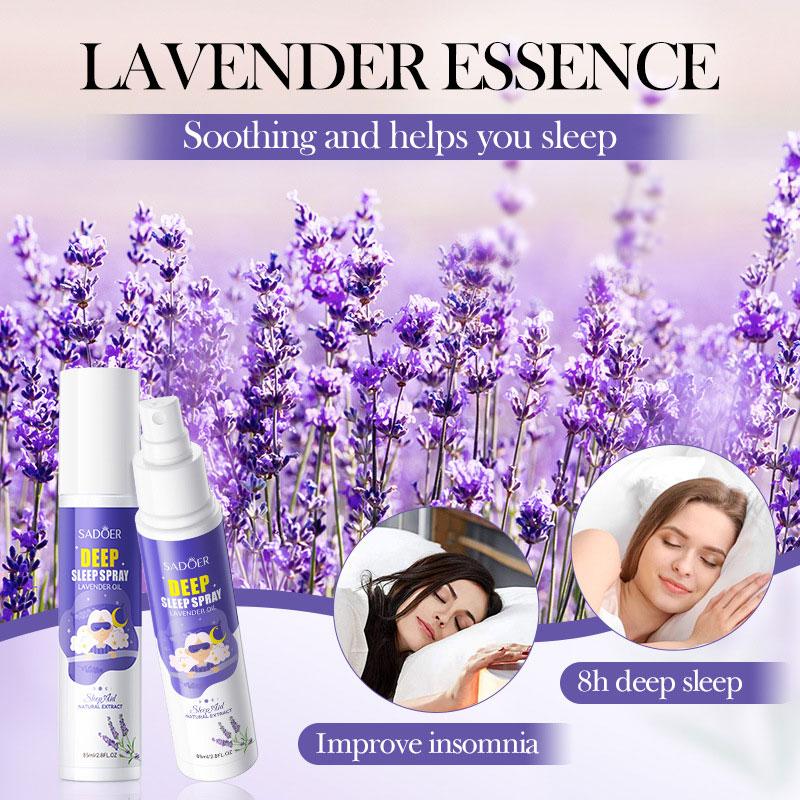 Lavender Sleep Spray 85ml Aromatherapy Sleep Lavender Pillow Mist Pillow for Room Deep Sleep Spray