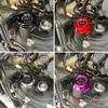 Oil Dipstick w/ Temperature Gauge Aluminum Motorcycle Accessories Engine Oil Gauge For Harley Touring FLHX FLTRX FLHXSE FLTRXSE
