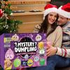 Slow Rebound Dumpling Advent Calendar 24Pcs Soft Squeeze Toys Mystery Anxiety Relief Set for Kids Home Play Office Relax