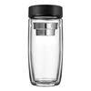 Qianxing Double-Layer Glass Tea Infuser Bottle