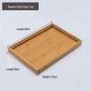 Wooden Rectangular Tea Serving Tray