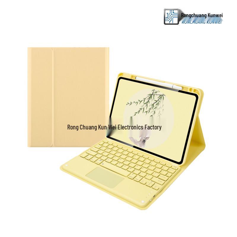 iPad 10th Gen 11" Leather Case with A16 Bluetooth Keyboard & Pen Slot