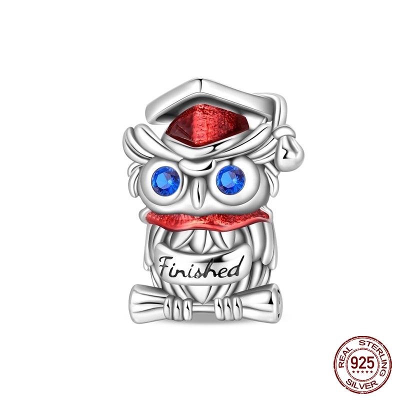 

New Copper Cactus Flower Bird Bear Pony Bag Charms Beads Fit Charms Brand Original Bracelet Diy Fine Jewelry Gift