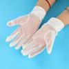Fashion Thin Anti-UV Summer UPF 50+ Mesh Sunscreen  Gloves Mittens  Driving Gloves