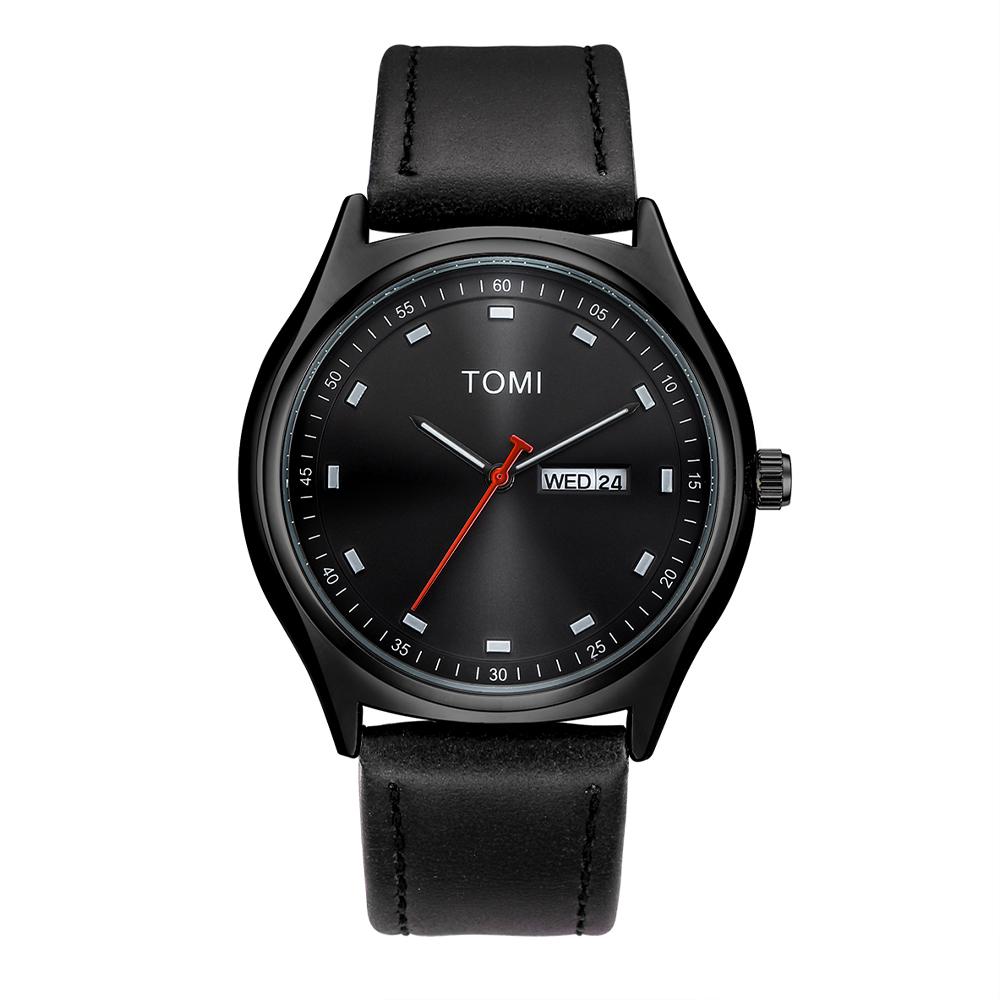 Minimalist Men's Watch Business Casual Men's And Women's Quartz Watch Fashionable And Versatile Calendar Quartz Watch