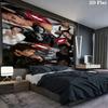 The Vampire Wall Tapestry Aesthetic Wall Hanging Printed Fabric Blanket Decorative Tapestries for Bedroom Living Room Home Decor