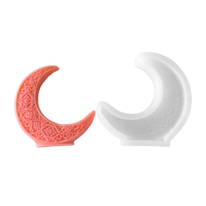 Candle Mold,Crescents Silicone Mold for Candle Making Crescents Candle Mold for Handmade Soap,Aromatherapys Candle