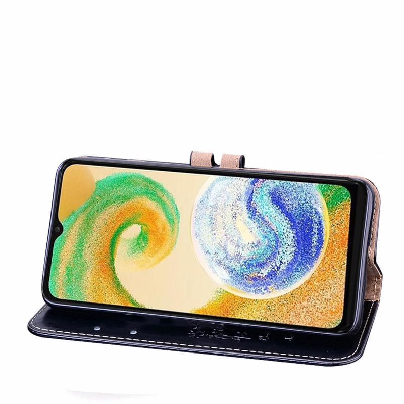 A04s Case Book Leather Flip Wallet Cover For Samsung Galaxy A04s A04 S Soft Silicone Phone Bags Cases 6.5inch