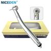 Sirona T3 LED Dental Handpiece Ceramic Bearing 4/ 2holes Push Button Triple Water Spray Dental High Speed Handpiece