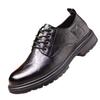 New British Style Leather Shoes for Men Martin Boots for Men Soft Sole Low Top Versatile Retro