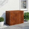 Air Conditioner Cover Rust Look 110 x 50 x 80 cm