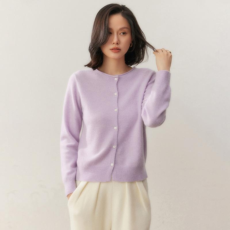 Qinghe 100% Pure Cashmere Women's Sweater - Ultra Soft Luxury Winter Pullover