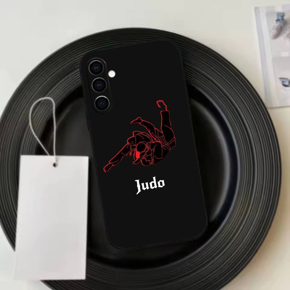 BJJ Brazilian Jiu Jitsu COOL Phone Case Black Silicone Soft For Samsung Galaxy A73,A72,A71,A70,A53,A52,A51