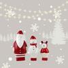 [T-Lab.] T-Lab Happy Christmas Santa Figurine, Interior Decor, Santa