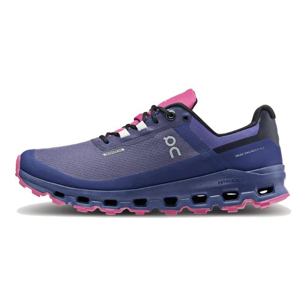 On Cloudvista Comfortable Cushioning Slip Resistant Abrasion Resistant Low Top Running Shoes Women's Blue Purple 74.98275