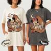 Mickey and Friends Halloween T-shirt Disney Mummy Character Spooky Season Men Women Cotton Streetwear Oversized Hip Hop Y2k Female Male Clothing