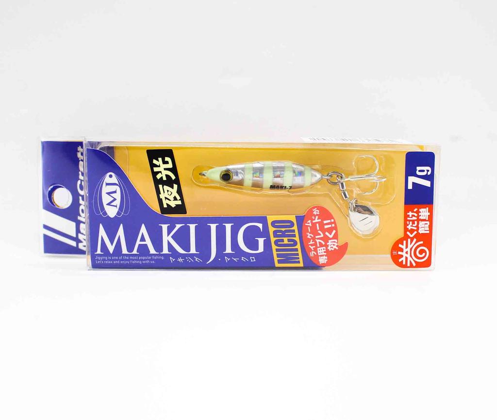 Major Craft Maki Jet 40g – Jig Métallique Coulant – Pêche En Mer – 100mm