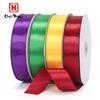 and Retail 30 mm 100% Polyester Satin Ribbon Stocked Customized Ribbons With Logo  for Wrapping Ribbon