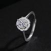 European and American Women's Diamond Marquise Ring: Elegant, High-Quality, and Versatile Design.