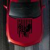 Truck Car Hood Wrap Decal Vinyl Sticker American Flag Bird Graphic Styling Decor