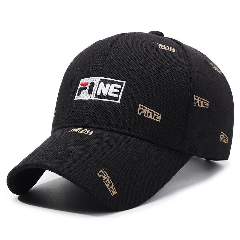 Fashion Trend Four Seasons Baseball Cap Hard Top Embroidered Printed Hat Outdoor Men'S And Women'S Shade Cap