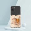 Cartoon Fun Cat Pet Dog Luxury Phone Case For iPhone 16 15 14 13 12 11 Pro Max XS X XR SE 7 8 Plus soft Silicone Clear Cover