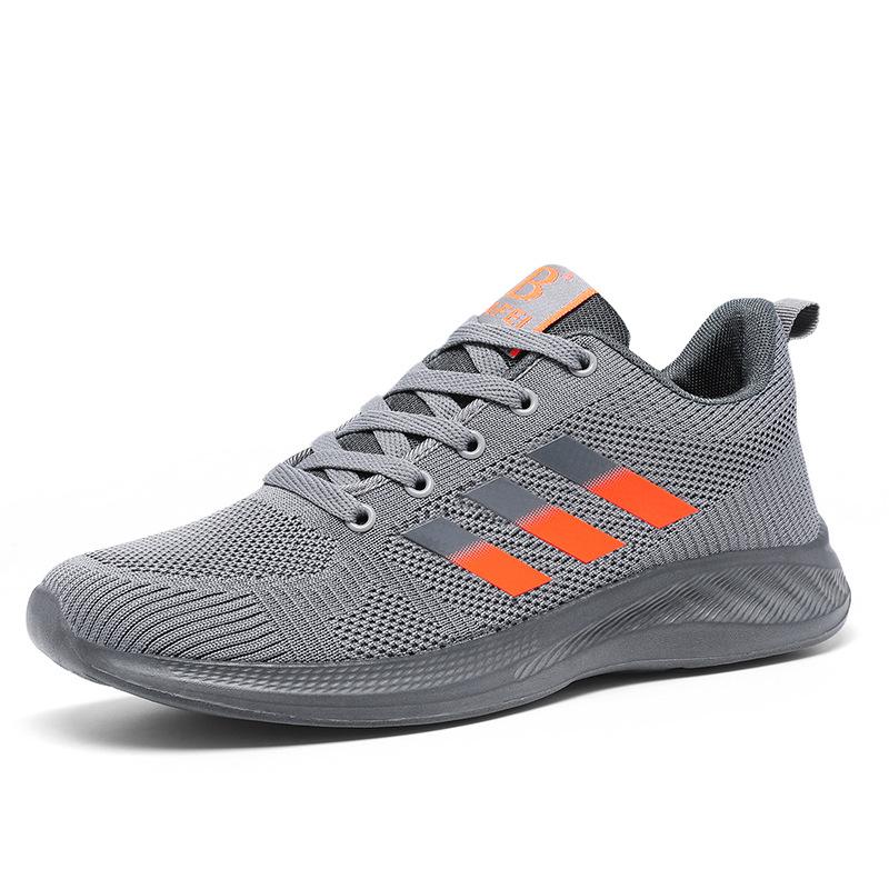 

Mesh breathable casual shoes versatile couple men s and women s sports shoes flying woven dad trendy shoes soft-soled running shoes 39
