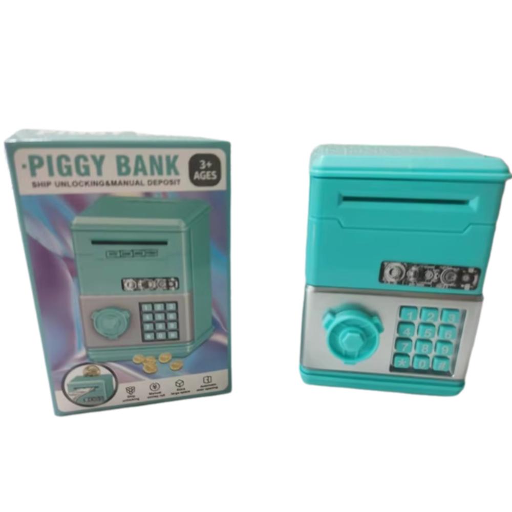 ATM Cash Saving Money Box Password Money Saving Bank New Children's Piggy Bank  Boys Girls