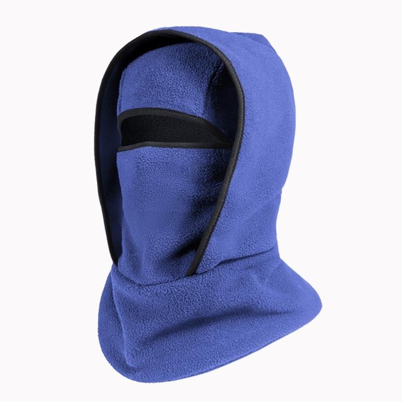 Multiuse Balaclava Hat for Cycling Camping Trekking Warm Windproof Breathable Hoodie Hat for Adult Unisex Cold Weather