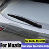 For Mazda CX-5 CX5 2017-2025 ABS Rear Wiper Decorative Cover Modified Car Exterior Decoration Accessories Protective Cover