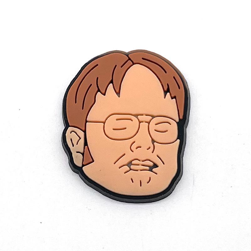 

Офисные клоги с декоративными цветочными пряжками