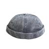 New solid color corduroy brimless beanie hat, unisex, fashionable, simple, casual, versatile, suitable for autumn and winter