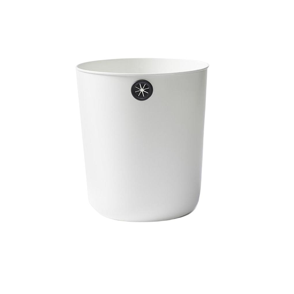 PP Trashcan Large Capacity Waste Bin Reusable Kitchen Rubbish Holder Box Bedroom Living Room Trash Can Household Supplies
