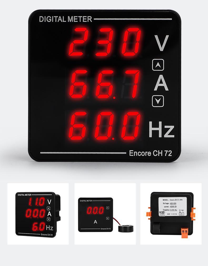 Encore CH72 High-End AC Spannungs-, Strom-, Frequenzmessgerät
