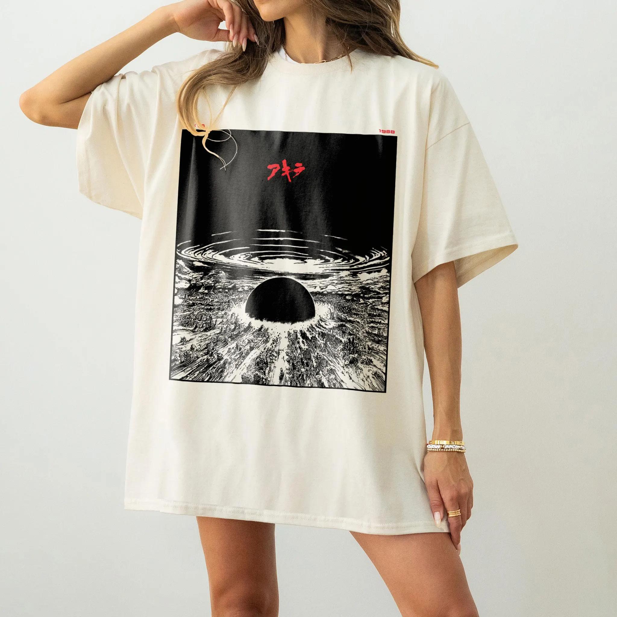 Neo Tokyo Origins Shirt Cyberpunk Comic Movie TShirt Japanese Cult SciFi Tee Retro Unisexga Aesthetic Gift Anime Fans Movie Lover S
