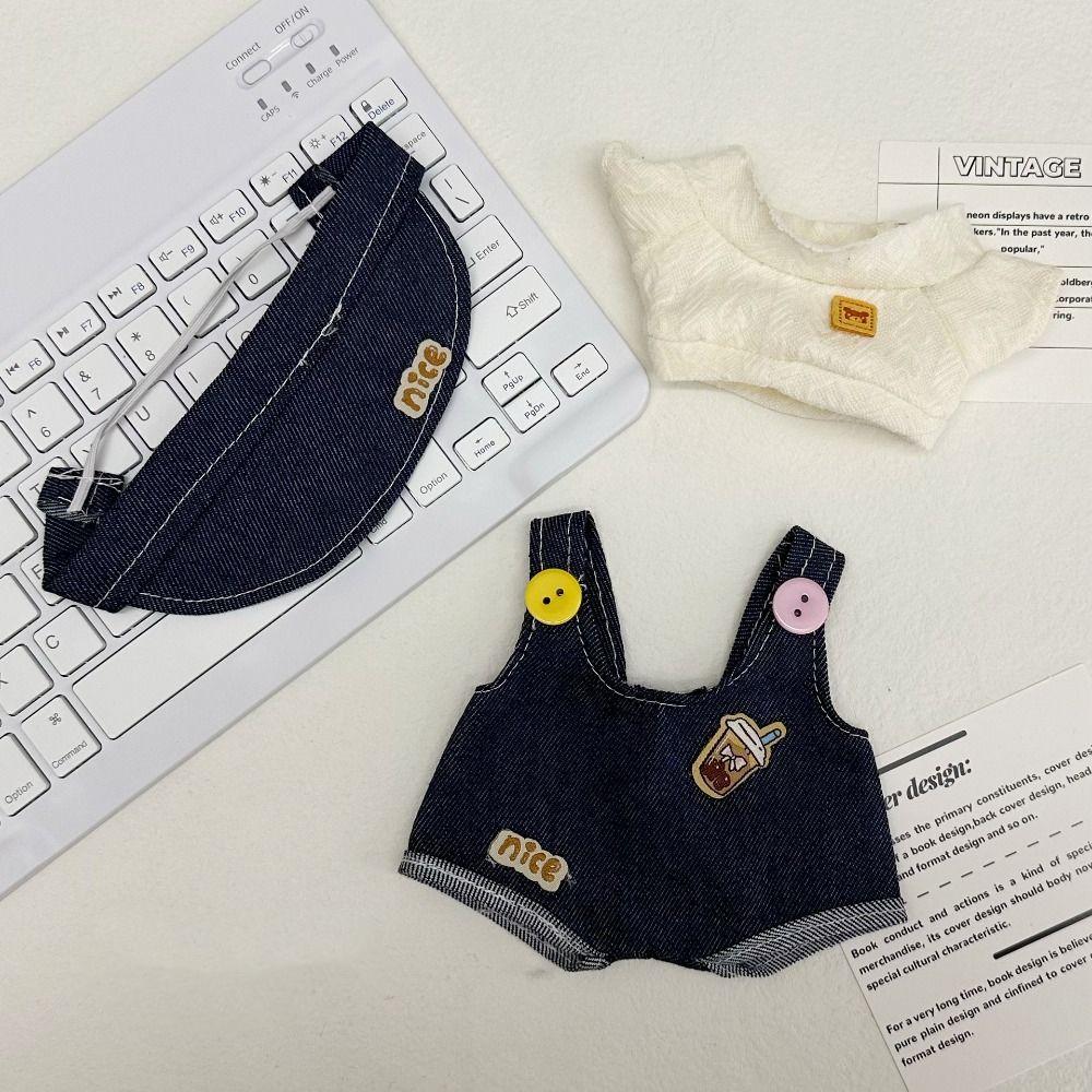 Dress 20cm Cotton Doll's Clothes Toy Accessories Cotton Doll Lolita Outfit Dress  Children Gift