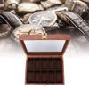 26.5 X 20 X 8cm Watch Display Box Composite Wood Watch Organizer Watch Storage Case  For Men