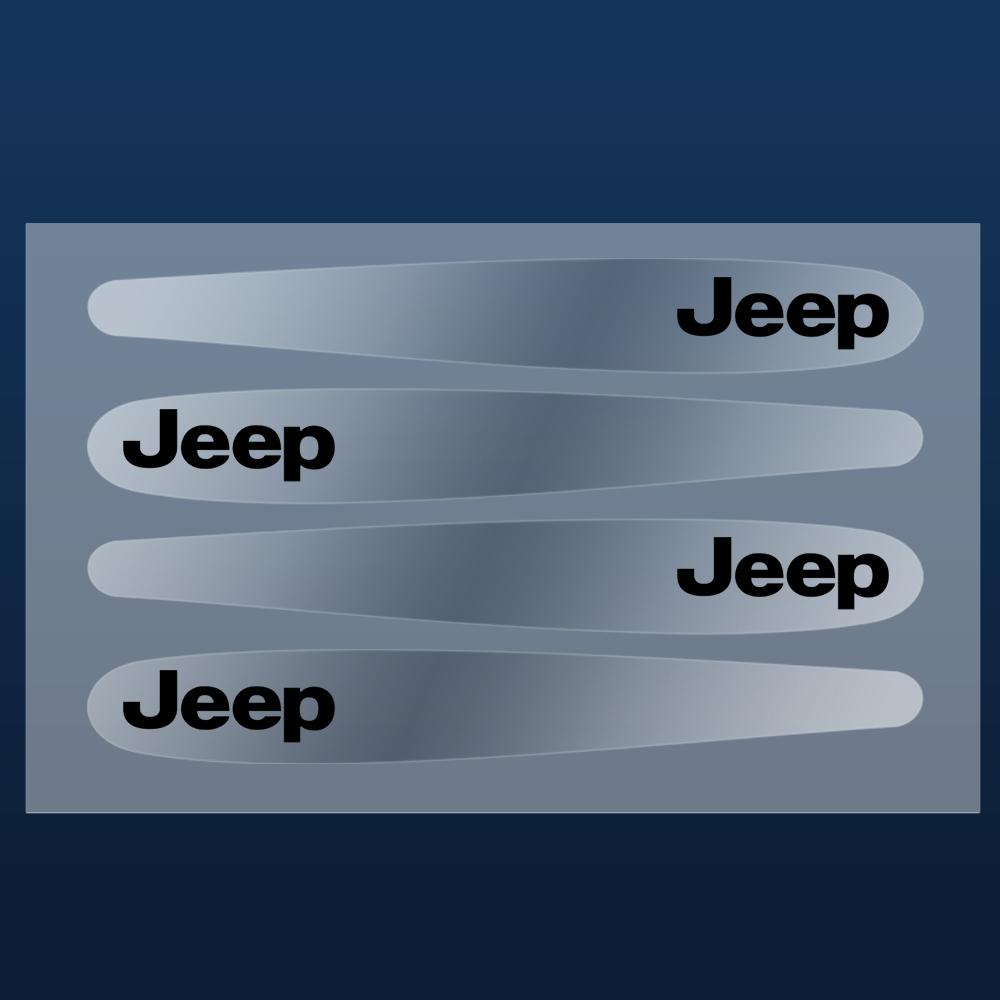 

Cup Holders Transparent Car Door Handle Cup Protector Film Anti Scratches Stickers For JEEP Cherokee Kl Patriot Liberty Commande