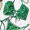 2020 Leopard Print Split Bikini Women's Swimsuit
