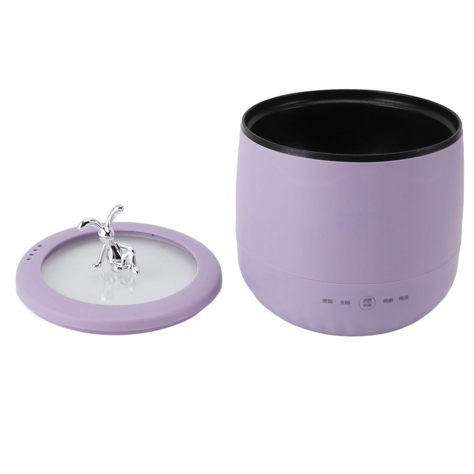 Rice Cooker for 2 People 1.8L 450W Multifunctional Portable Rice Cooker for Home Dorm Travel