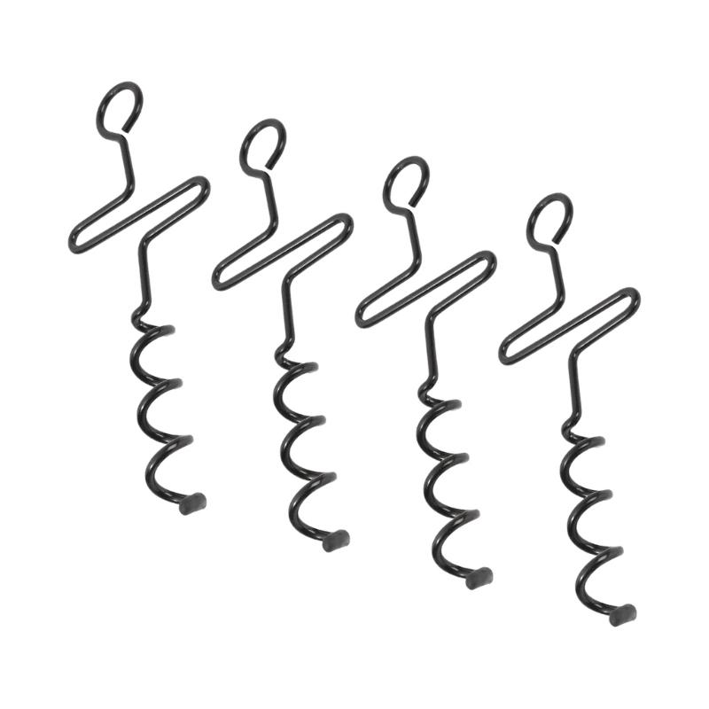 

4pcs Impregnable Inflexible Tent Stakes Canopies Awnings Nails Tent Pegs Stakes for Firmly Anchoring Tents 1